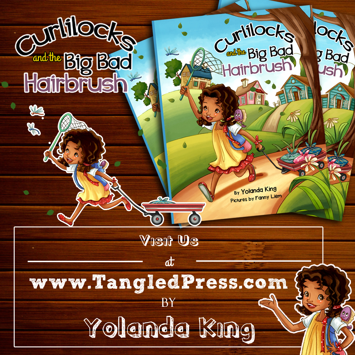 Curlilocks and the Big Bad Hairbrush'