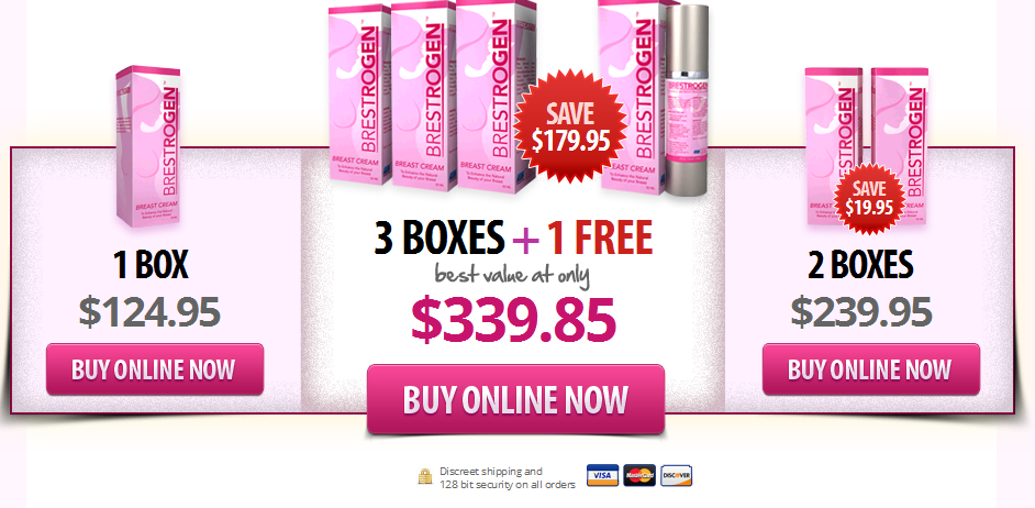 Brestrogen Natural Breast Enhancement Cream'
