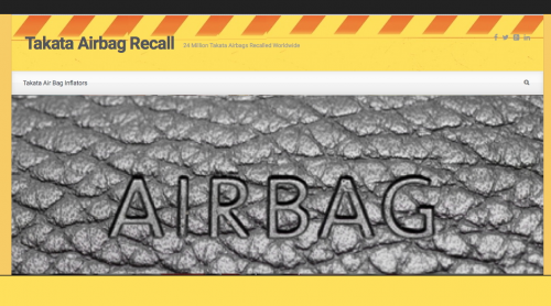 Takata Airbag Recall'