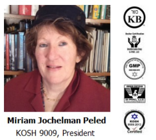 Miriam Jochelman Peled, KOSH 9009 President'