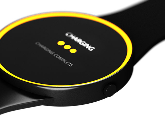 Simple, Stylish, Solar powered, Smart watch.