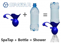 SpaTap Camp Shower Bottle Tap Instructions