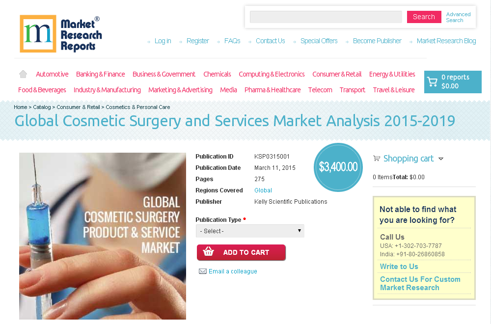 Global Cosmetic Surgery and Services Market Analysis'