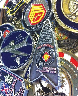 military challenge coins