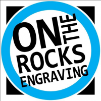 On The Rocks Engraving Logo