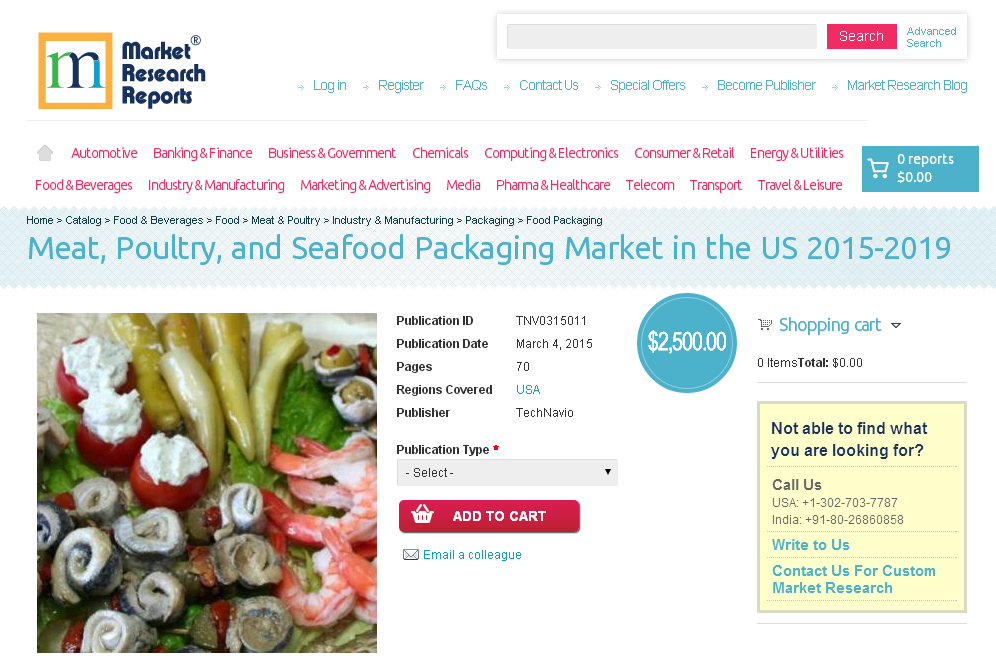 Meat, Poultry, and Seafood Packaging Market in the US