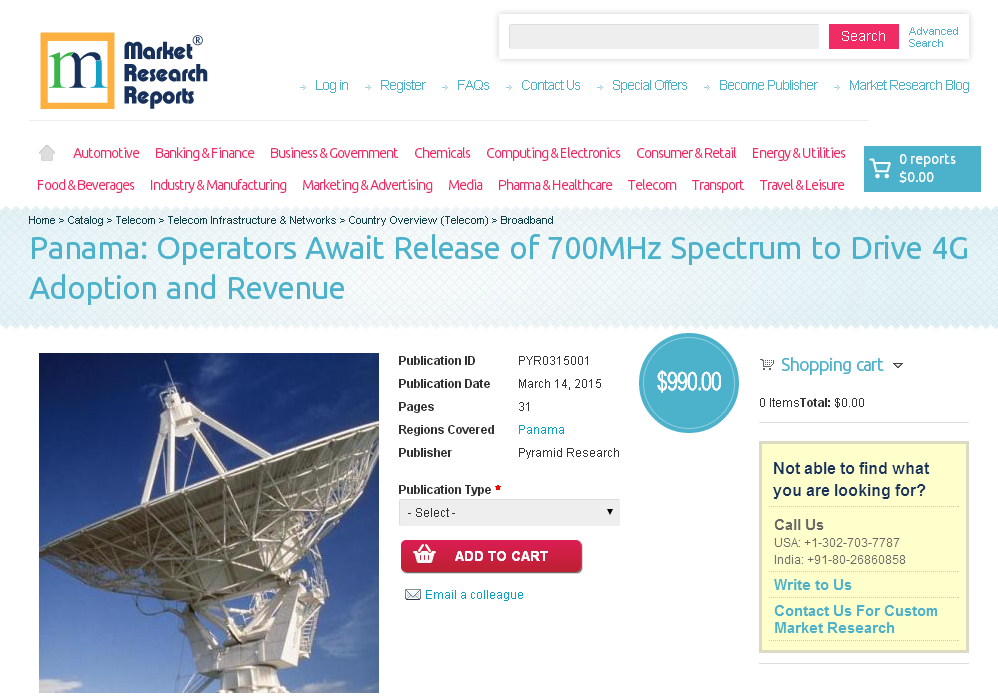 Panama: Operators Await Release of 700MHz Spectrum'