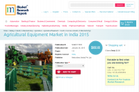 Agricultural Equipment Market in India 2015