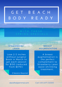 Get Beach Body Ready with Our Spring Special