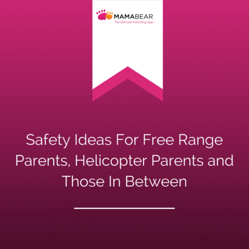Safety Ideas For Parents'
