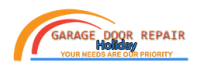 Garage Door Repair Holiday Logo
