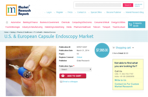 U.S. &amp;amp; European Capsule Endoscopy Market'