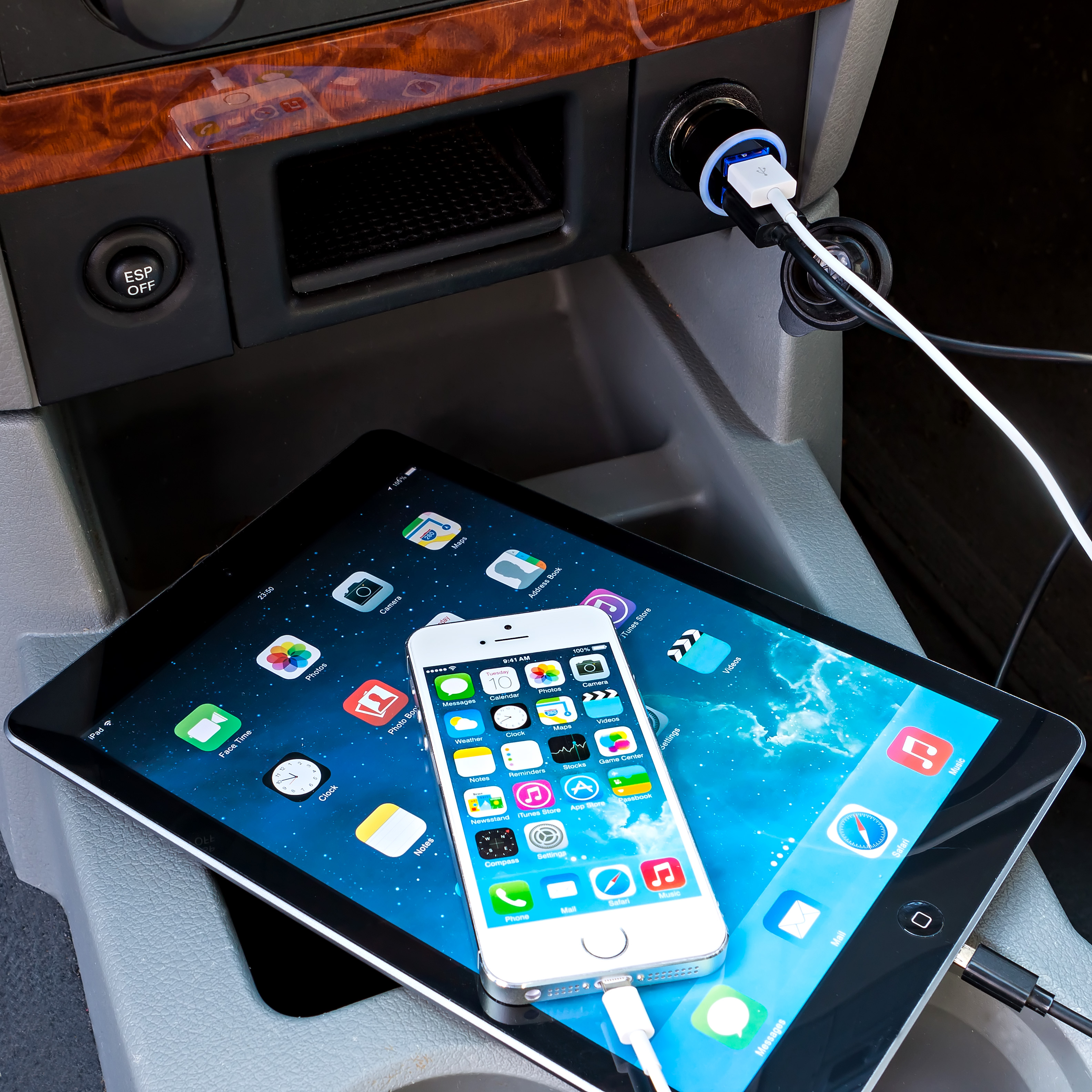 Boomur Dual USB Rapid Car Charger'