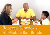 Rebecca Tenwick's All-Mobile Bail Bonds Logo