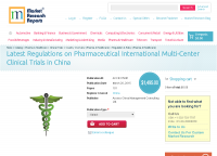 Latest Regulations on Pharmaceutical International