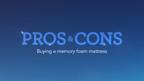New Memory Foam Guide by Explains Mattress Pros and Cons'