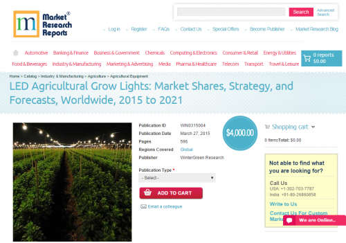 LED Agricultural Grow Lights'