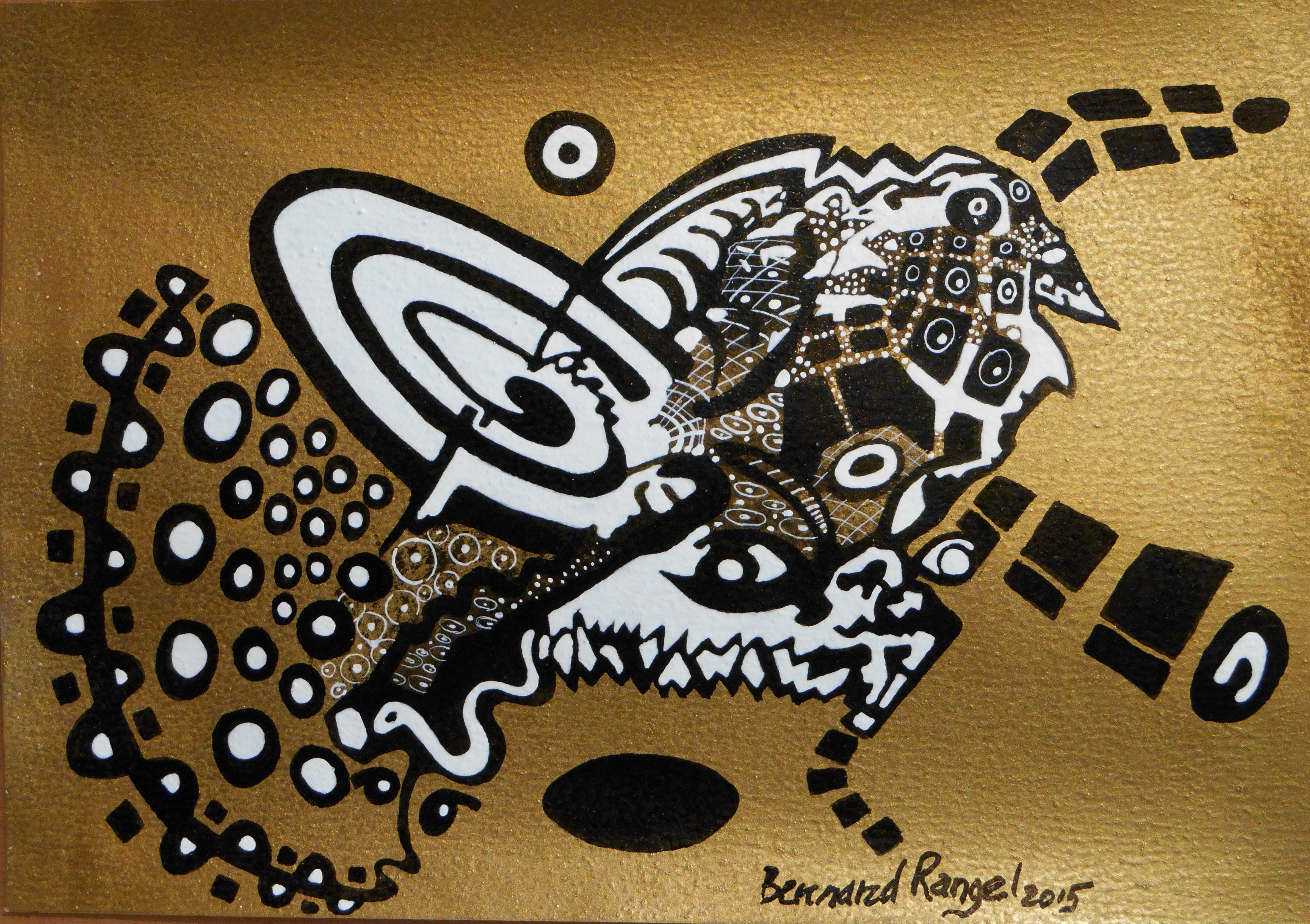 Bernard Rangel at the International Art Expo NYC 2015