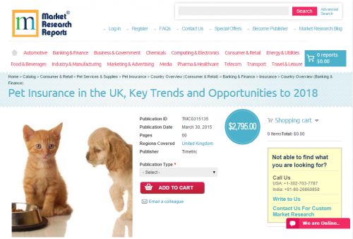 Pet Insurance in the UK'