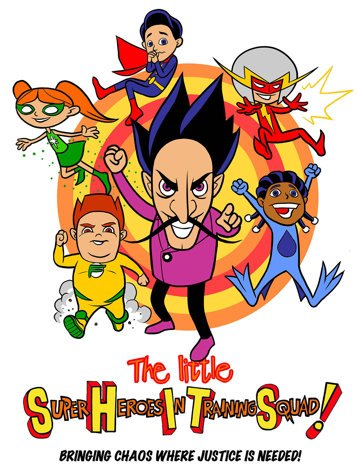 The Little Super Heroes In Training Squad