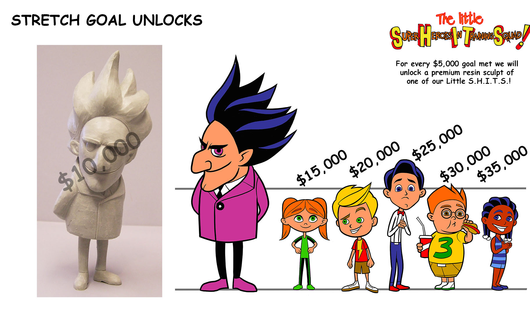 The Little Super Heroes In Training Squad