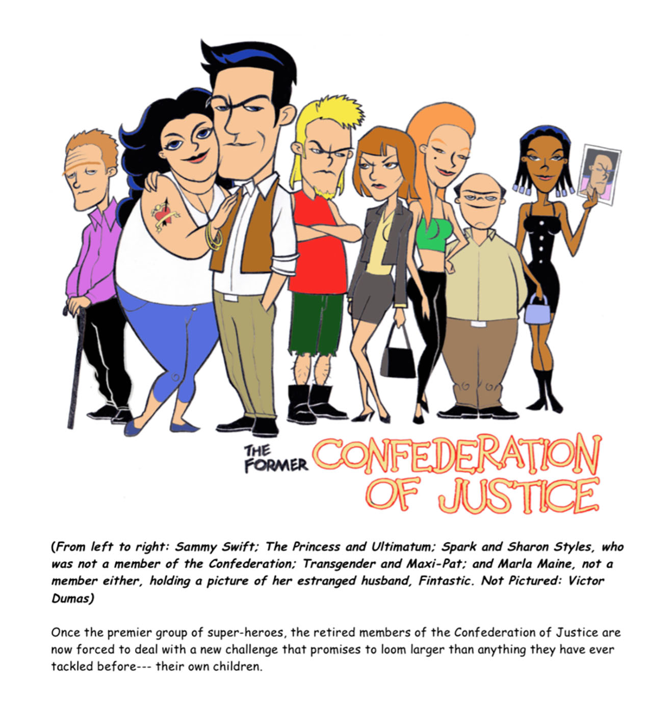 The Little Super Heroes In Training Squad