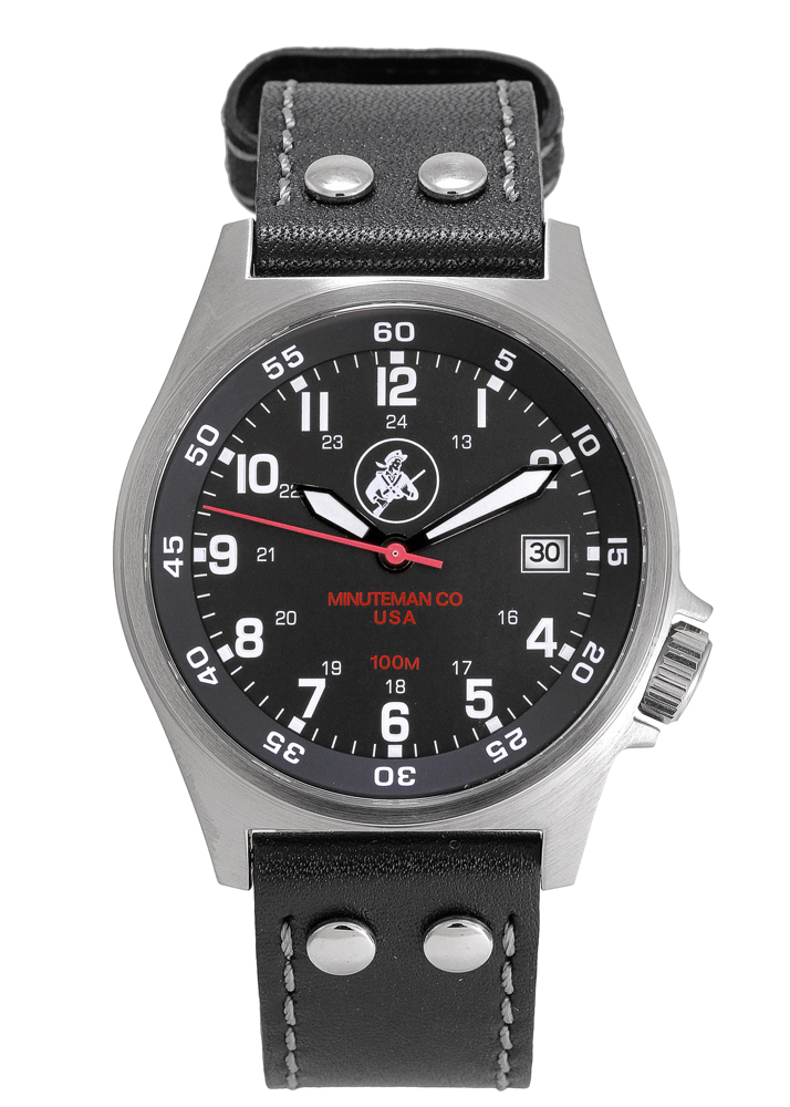 Minuteman Bennington Wrist Watch assembled in the USA.