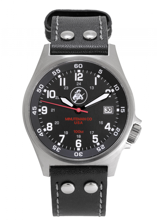 Minuteman Bennington Wrist Watch assembled in the USA.'