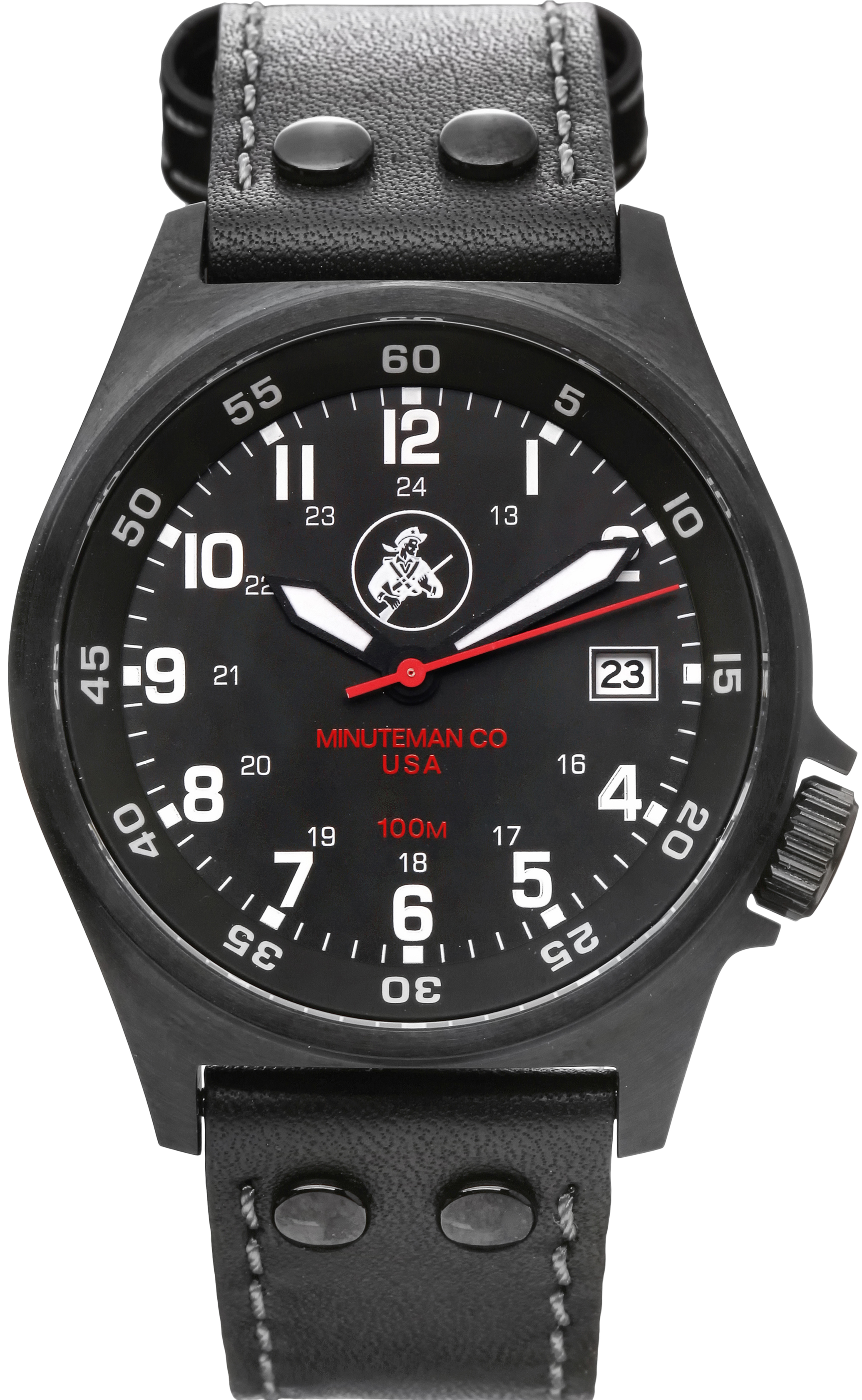 Minuteman Bennington PVD Wrist Watch assembled in the USA.