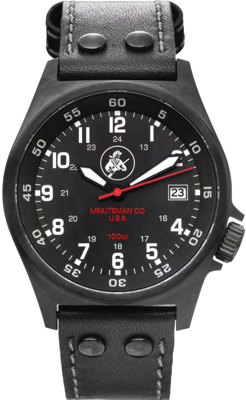 Minuteman Bennington PVD Wrist Watch assembled in the USA.'