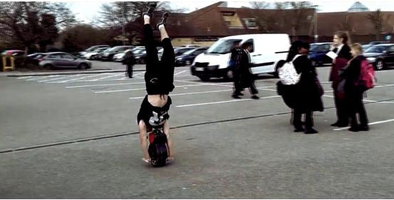 Airwheel electric self-balancing unicycle