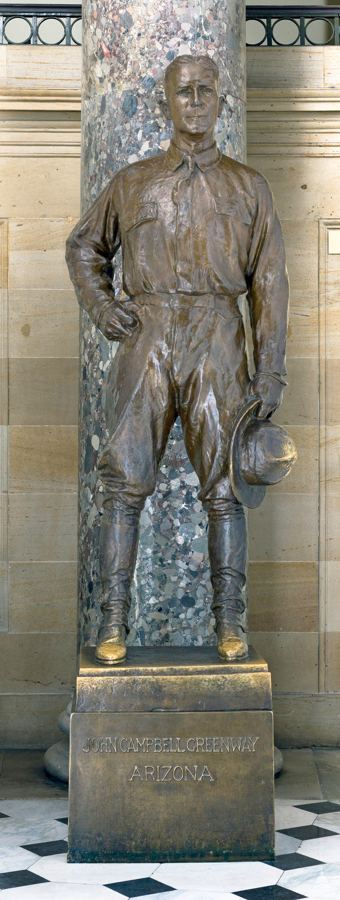 Greenway at Statuary Hall in Washington, DC'
