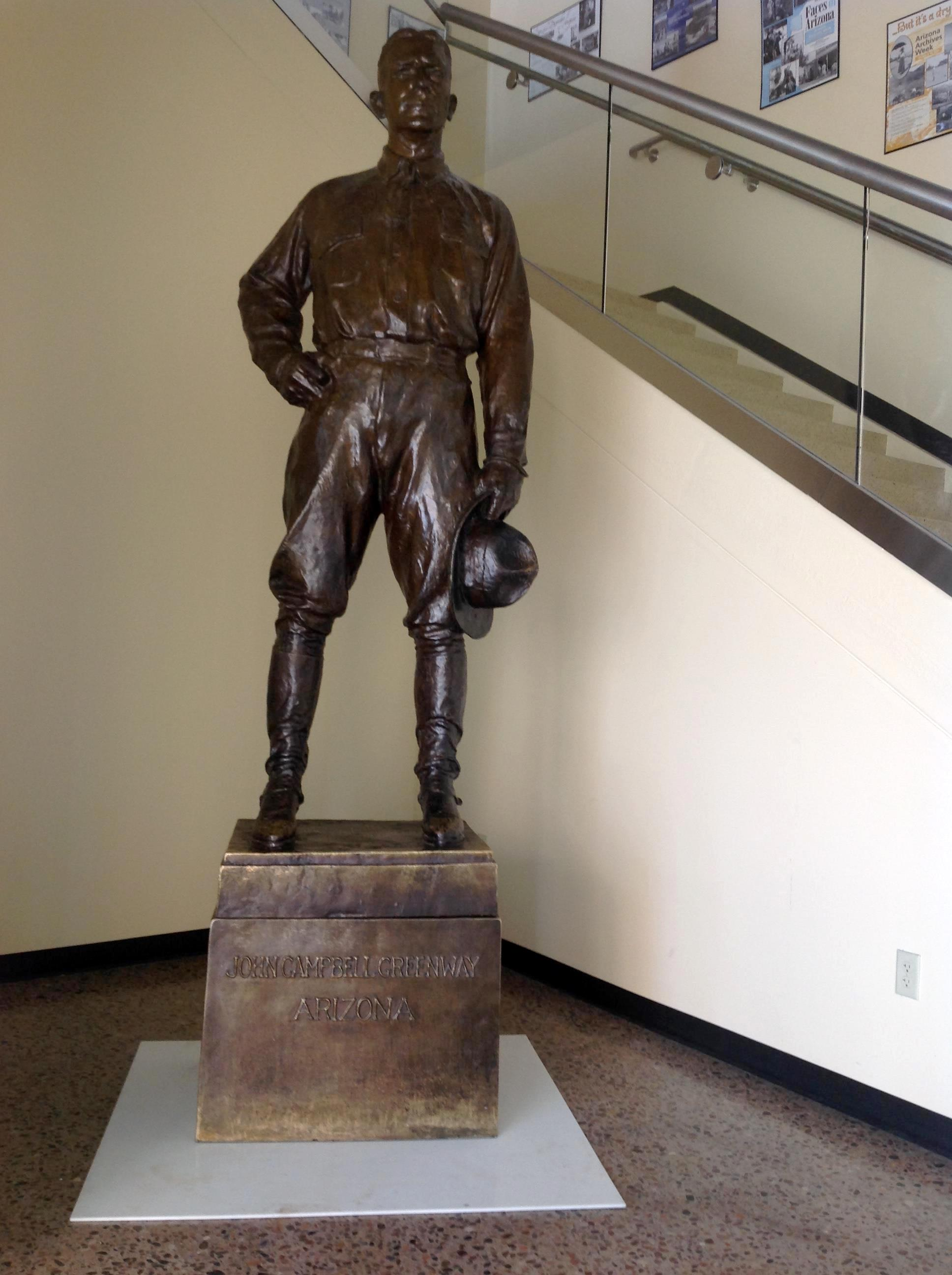 Greenway at Polly Rosenbaum State Archives Bldg. in Phoenix'