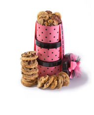 Pink Hat Box Cookies'