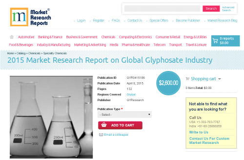 Global Glyphosate Industry Market 2015'