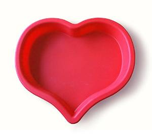 Heart Shaped Silicone Non-Stick Cake Pan'