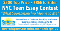 New York Sports Connection - NYC Teen Essay Contest
