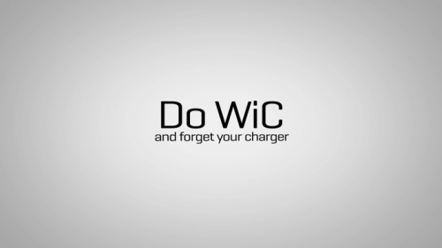WiC: The plug and charge Iphone 6 case'