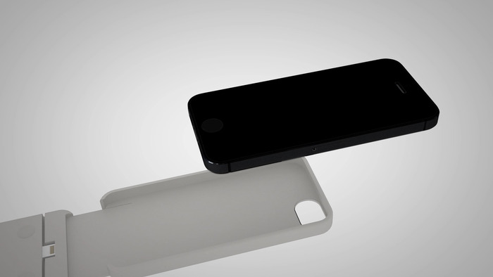 WiC: The plug and charge Iphone 6 case'