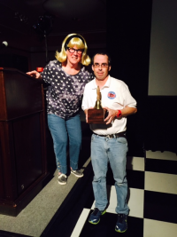Jason Zacher wins Operation School Bell award.