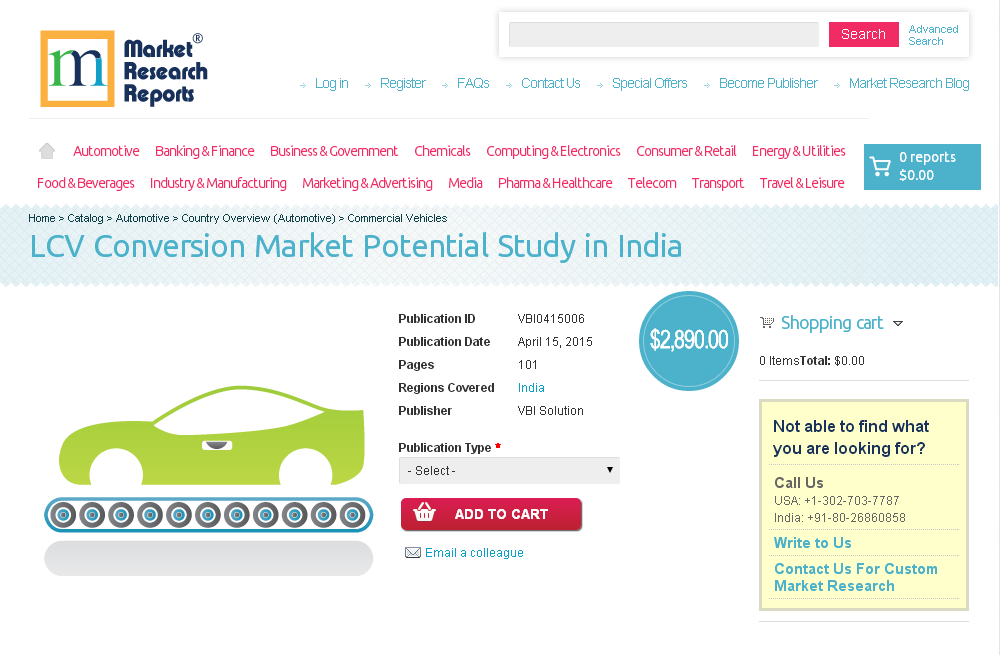 LCV Conversion Market Potential Study in India'