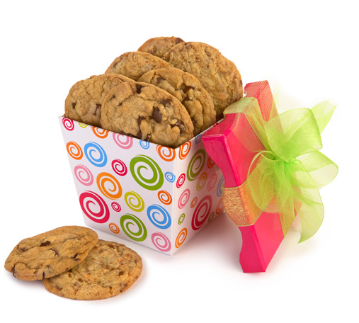Pink Swirly Cookie Collection'