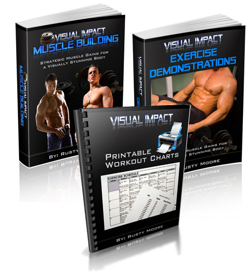 Visual Impact Muscle Building by Rusty Moore'