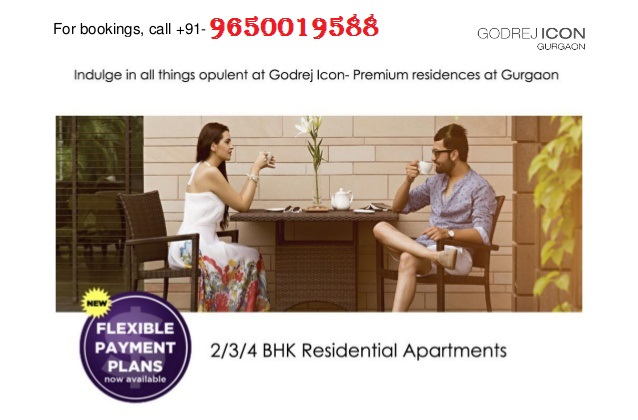Godrej Icon @9650019588 Sale Sector 88a dwarka Expressway'
