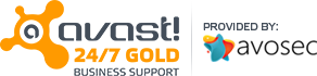 Avast 24/7 GOLD Business Support Logo