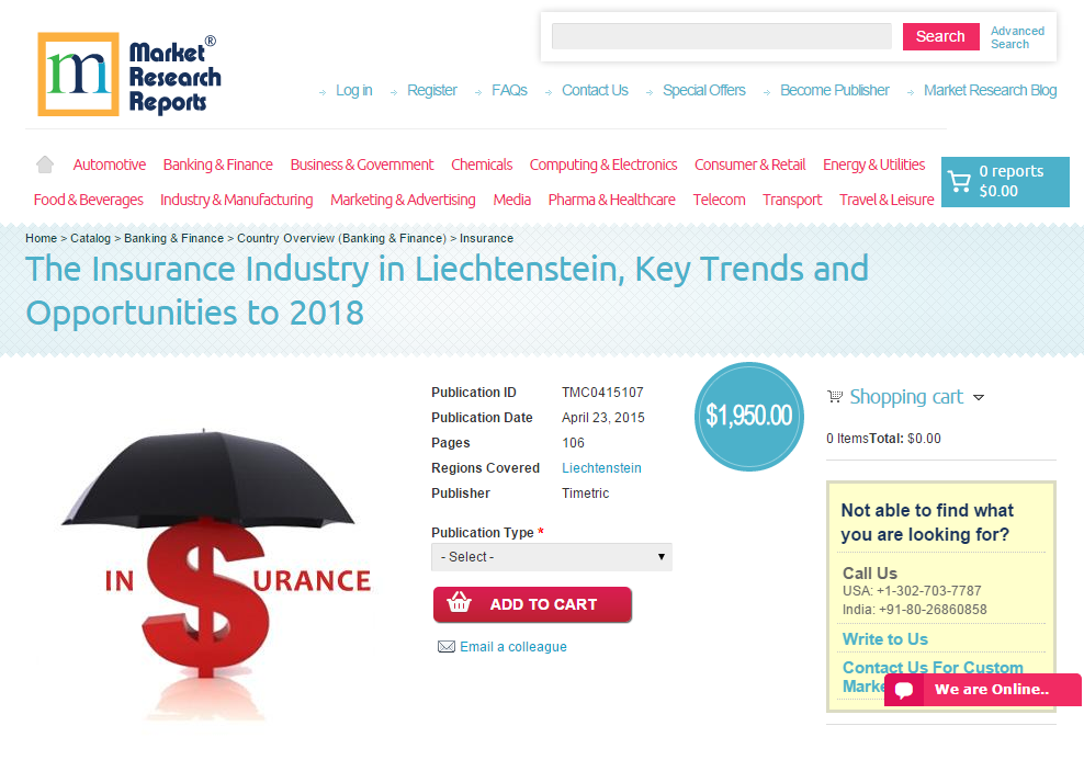 The Insurance Industry in Liechtenstein
