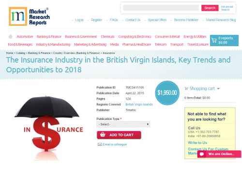 The Insurance Industry in the British Virgin Islands'