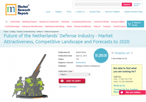 Future of the Netherlands' Defense Industry'