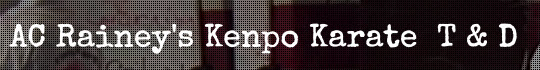 A'sa Rainey's T&amp;D Kenpo Karate'