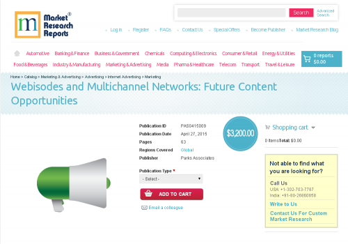 Webisodes and Multichannel Networks'